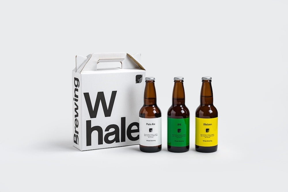 Pale Ale, IPA, Weizen レギュラー3種類3本セット - Whale Brewing